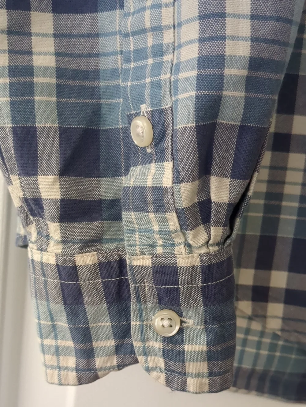 Ralph Lauren Boys Blue Plain Cotton Broadcloth Oxford 14-16